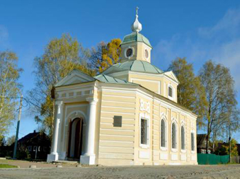 Полковая церковь Тихвин