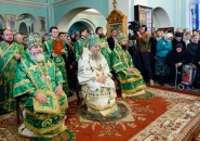 Епископ Мстислав сослужил митрополиту Варсонофию в Иоанновском ставропигиальном женском монастыре