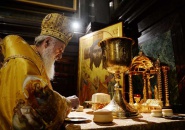 Епископ Мстислав сослужил Святейшему Патриарху Кириллу в Храме Христа Спасителя в день 10-й годовщины интронизации Святейшего Патриарха Кирилла