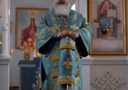 Преосвященнейший Мстислав, епископ Тихвинский и Лодейнопольский, возглавил Божественную Литургию в Покрово – Тервеническом женском монастыре