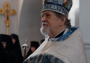 Преосвященнейший Мстислав, епископ Тихвинский и Лодейнопольский, возглавил Божественную Литургию в Покрово – Тервеническом женском монастыре