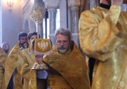 Eпископ Мстислав сослужил митрополиту Тульскому и Ефремовскому Алексию в Успенском кафедральном соборе города Тулы