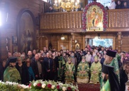 Преосвященнейший Мстислав, епископ Тихвинский и Лодейнопольский, принял участие в торжествах по случаю 70-летия преставления преп. Серафима Вырицкого