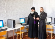 Епископ Тихвинский и Лодейнопольский МСТИСЛАВ посетил епархиальный духовно-просветительский центр в г. Тихвине