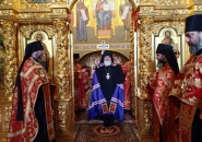 Епископ Мстислав совершил Всенощное бдение в монастыре Александра Свирского – 05.05.2023