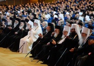 В Государственном Кремлевском дворце прошел праздничный концерт, посвященный 100-летию восстановления Патриаршества в Русской Церкви
