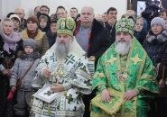 Епископ Мстислав принял участие в освящении храма святой блаженной Ксении Петербургской при больнице № 40 в Сестрорецке
