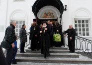 Епископ Мстислав совершил Божественную Литургию на подворье Покрово – Тервенического женского монастыря в г. Санкт – Петербурге