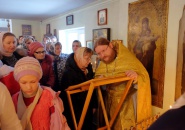 Преосвященнейший Мстислав, епископ Тихвинский и Лодейнопольский, совершил Божественную Литургию в г. Кировске 