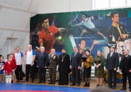 Ответственный по вопросам семьи Тихвинской епархии принял участие в открытии международного турнира по боевому самбо