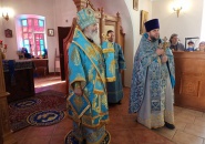 Епископ Мстислав совершил Божественную Литургию в Шлиссельбурге – 07.04.2023