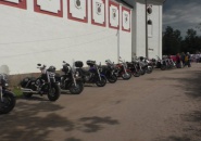 Мотоциклисты клуба «Северный народ» совершили паломническую поездку-мотопробег в Тихвинский Богородичный Успенский мужской монастырь