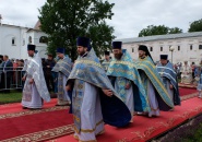 Митрополит Варсонофий возглавил торжества в честь престольного праздника Тихвинского монастыря