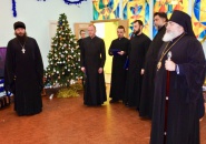 Епископ Тихвинский и Лодейнопольский Мстислав поздравил с праздником Рождества Христова воспитанников Тихвинского детского дома