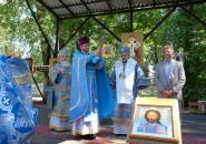 Преосвященнейший Мстислав, епископ Тихвинский и Лодейнопольский, совершил Божественную Литургию в с. Путилово
