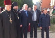 Священнослужители приняли участие в праздничных мероприятиях, посвященных 315-летию города Лодейное Поле