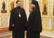 Тихвинский монастырь посетил Преосвященный Ефрем, епископ Биробиджанский и Кульдурский 