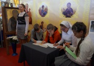 Состоялась презентация Киришского благочиния на I Международной православной выставке-ярмарке «От покаяния к воскресению России» в Тихвине