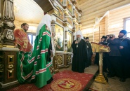 Святейший Патриарх Кирилл освятил храм на Левашовском мемориале