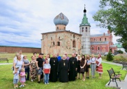 Сотрудники ОМВД России по Тихвинскому району Ленинградской области посетили святые места Старой Ладоги