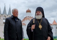 Тихвинский монастырь посетил Председатель Высшего совета партии "Единая Россия"