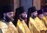 Епископ Мстислав сослужил митрополиту Новгородскому и Старорусскому Льву в Софийском соборе Великого Новгорода