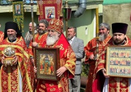 Епископ Мстислав совершил Божественную Литургию в деревне Шум – 13.05.2023