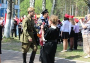 В пос. Паша прошли мероприятия, посвященные празднованию 71-ой годовщины Победы в Великой Отечественной войне