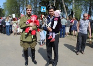 В пос. Паша прошли мероприятия, посвященные празднованию 71-ой годовщины Победы в Великой Отечественной войне