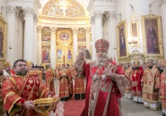 Святейший Патриарх Кирилл освятил Троице-Измайловский собор