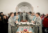 Архиепископ Петергофский Амвросий, ректор Санкт-Петербургской Духовной Академии, посетил Тихвинский монастырь