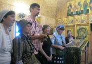 Паломничество общины глухонемых по святым местам Тихвинской епархии