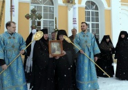 В праздник Введения во храм Пресвятой Богородицы епископ Мстислав совершил Божественную Литургию в Введено-Оятском женском монастыре