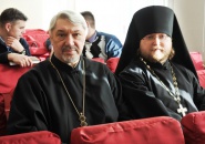 Клирики Тихвинской епархии приняли участие в заседании совета по межнациональным отношениям Лодейнопольского района