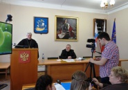 Клирики Тихвинской епархии приняли участие в заседании совета по межнациональным отношениям Лодейнопольского района