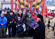 Председатель епархиального «военного» отдела принял участие в митинге по случаю Дня воина-интернационалиста в г. Волхове