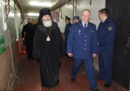 Епископ Мстислав поздравил с праздником Пасхи заключенных СИЗО-2 г. Тихвина