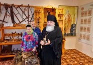 Епископ Тихвинский и Лодейнопольский Мстислав посетил Тихвинский Духовно-Просветительский Центр "Воскресение"