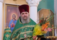 Преосвященнейший Мстислав, епископ Тихвинский и Лодейнопольский, совершил Божественную Литургию в с. Сомино