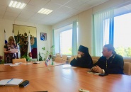Клирики Тихвинской епархии приняли участие в заседании Совета по межнациональным отношениям Подпорожского района 