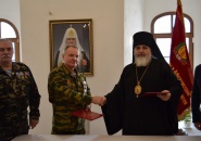 В Тихвинском монастыре состоялось подписание Соглашения о сотрудничестве региональной ветеранской организации участников войны в Афганистане и Тихвинской епархии