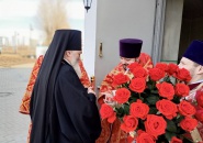 Епископ Мстислав совершил Божественную Литургию на подворье монастыря Александра Свирского в Санкт-Петербурге – 17.04.2023