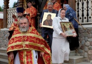 Преосвященнейший Мстислав, епископ Тихвинский и Лодейнопольский, совершил Божественную Литургию на ст. Сологубовка