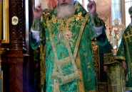 Епископ Мстислав принял участие в праздновании дня памяти преподобного Сергия Радонежского в Свято-Троицкой Сергиевой Лавре