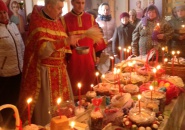 В храмах Лодейнопольского благочиния прошли Пасхальные богослужения