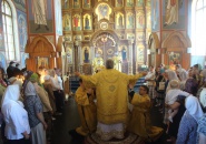 В Свято-Троицком Александра Свирского мужском монастыре проходит благотворительная передвижная фотовыставка «Царская семья»