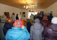 Освящение храма в поселке Молодцово