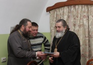 Делегация МВД республики Карелия посетила Тихвинский монастырь