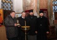 Делегация МВД республики Карелия посетила Тихвинский монастырь