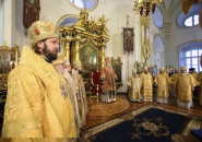 В день памяти святителя Николая Чудотворца Святейший Патриарх Кирилл совершил Литургию в Николо-Богоявленском морском соборе в Петербурге